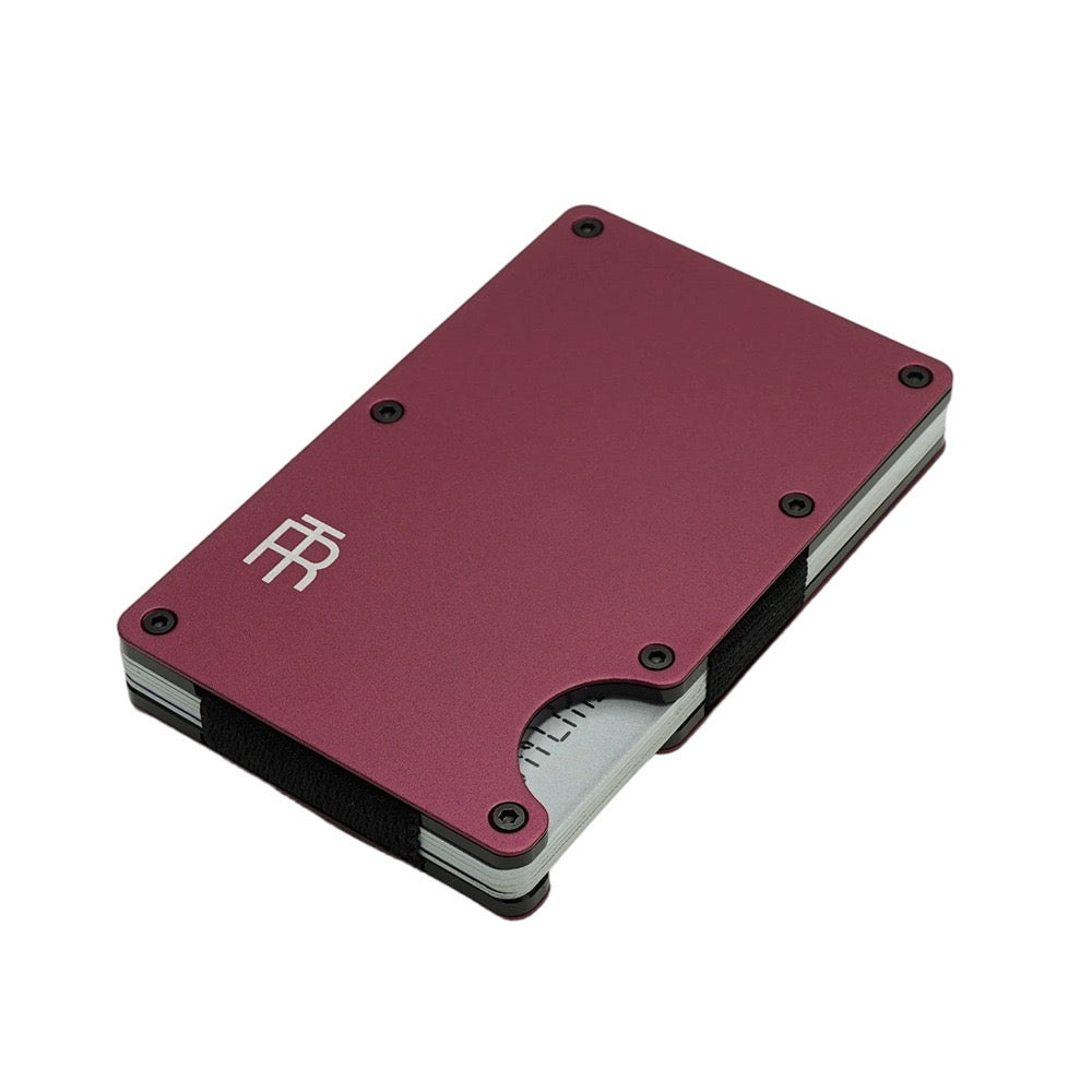 Clip Wallet – Midnight Plum