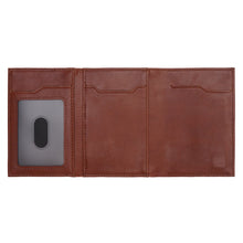 Leather Pop Up Wallet – Forge Brown