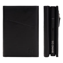 Leather Pop Up Wallet – Black