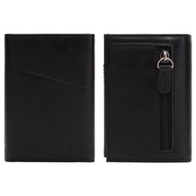 Leather Pop Up Wallet – Black