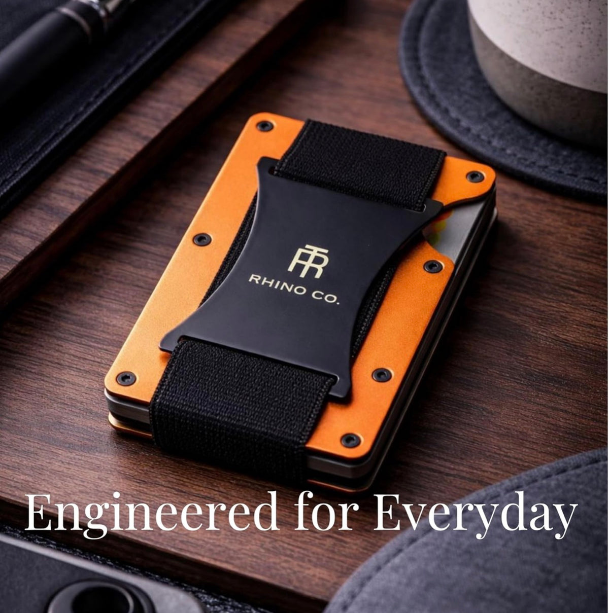 Strap Wallet – Burnt Orange