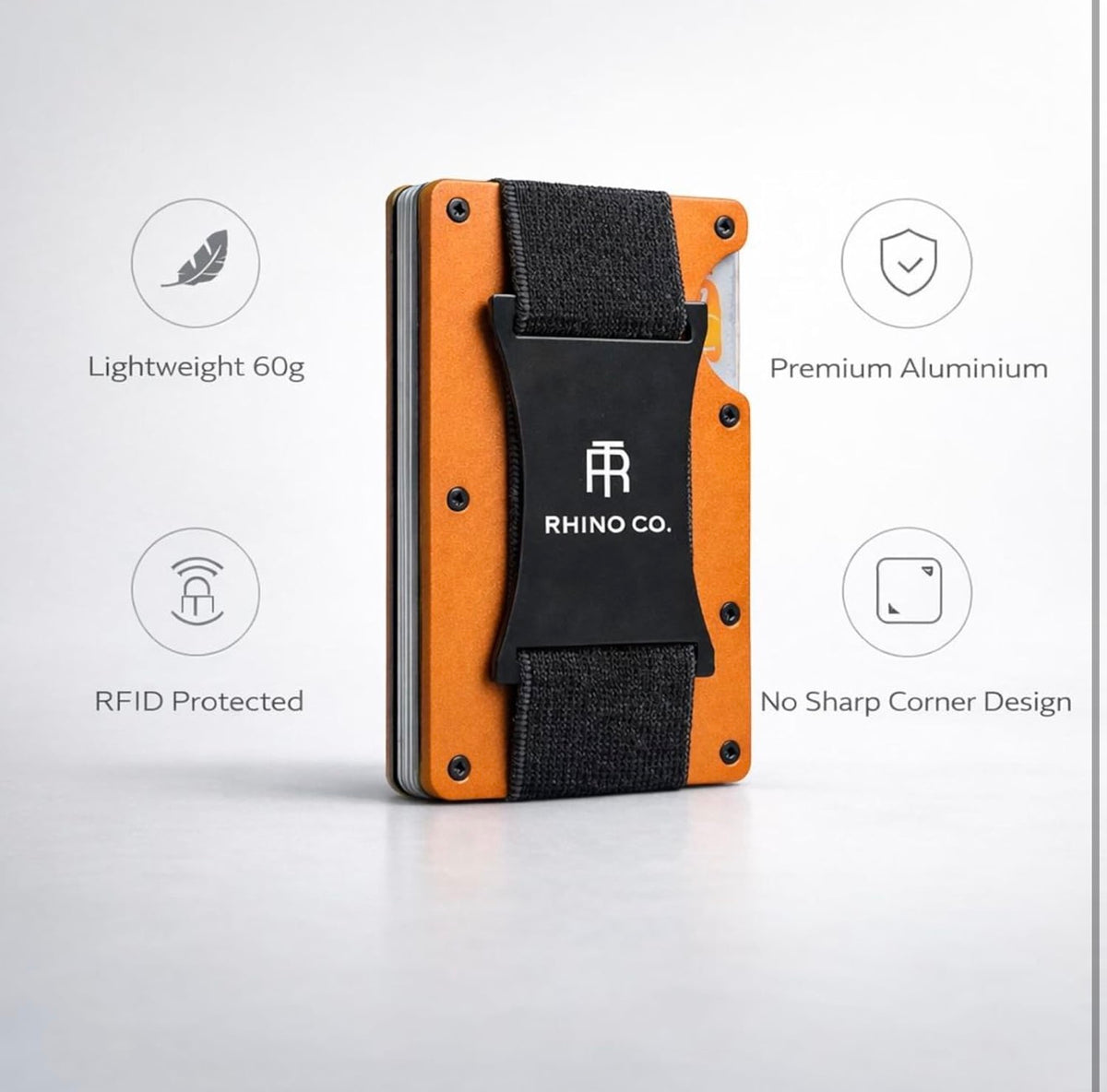 Strap Wallet – Burnt Orange