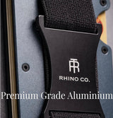 Strap Wallet – Gun Metal Grey