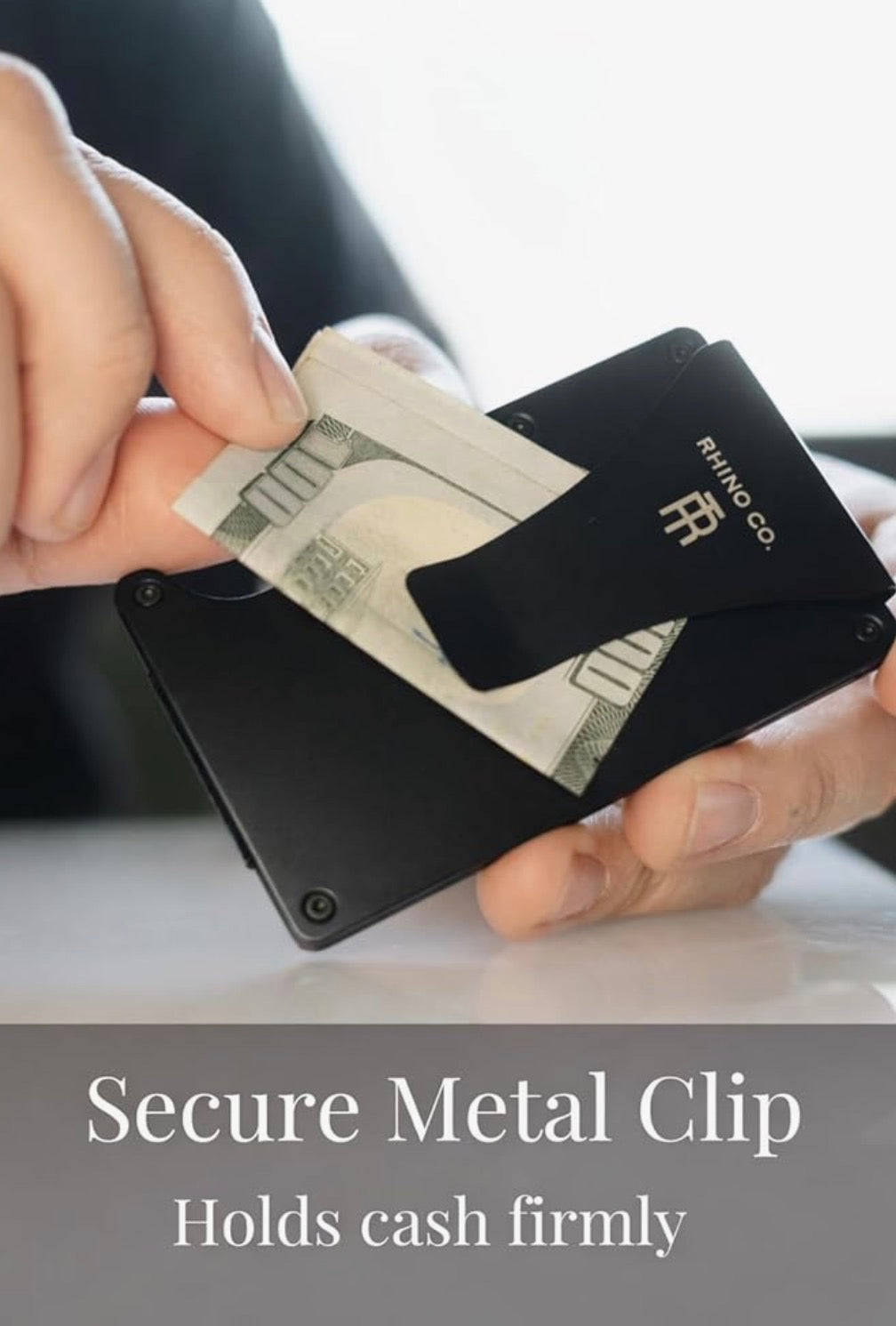 Clip Wallet – Black