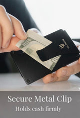 Clip Wallet – Black