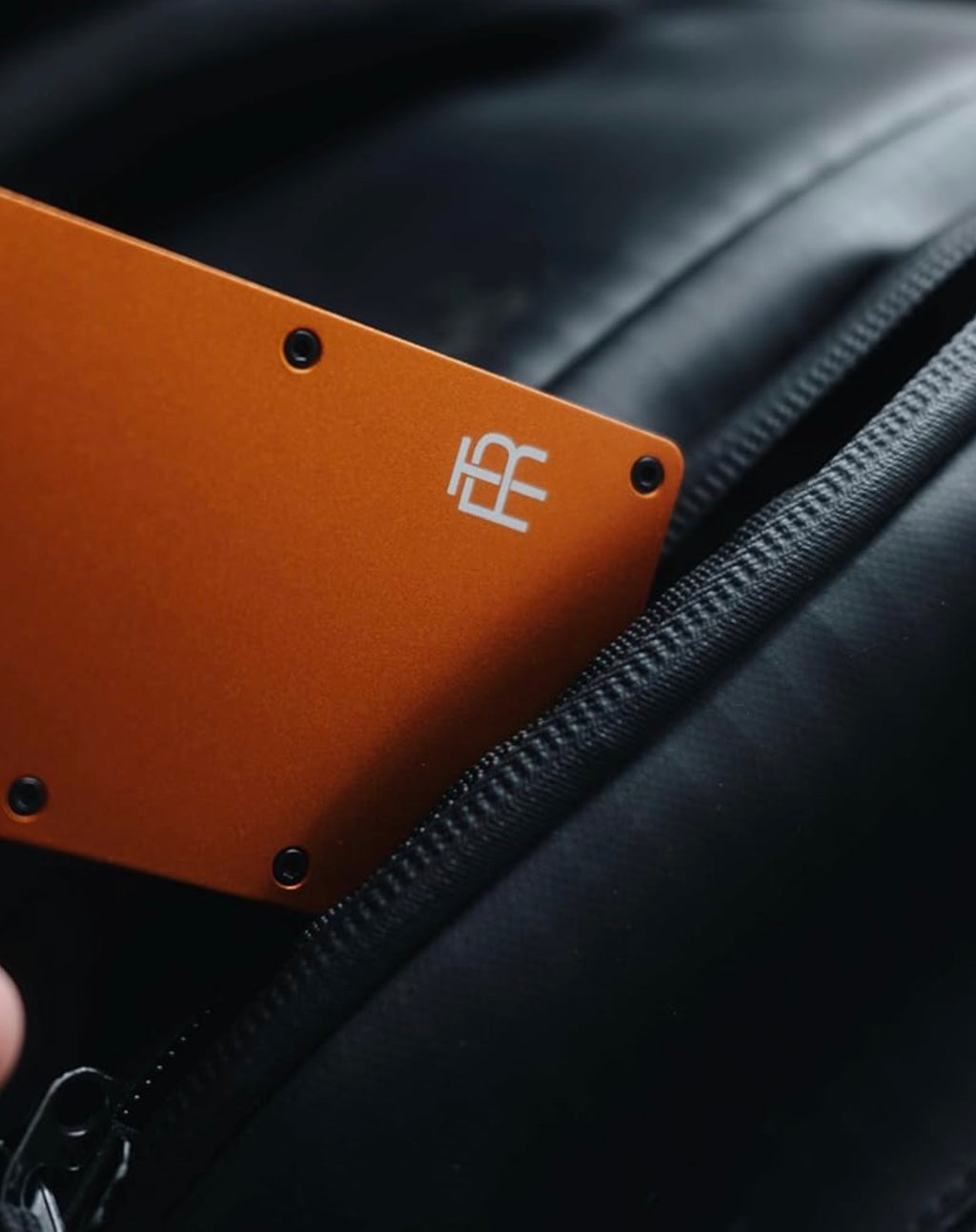Clip Wallet – Burnt Orange