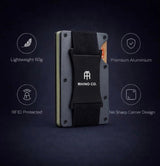 Strap Wallet – Gun Metal Grey