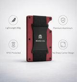 Strap Wallet – Midnight Plum