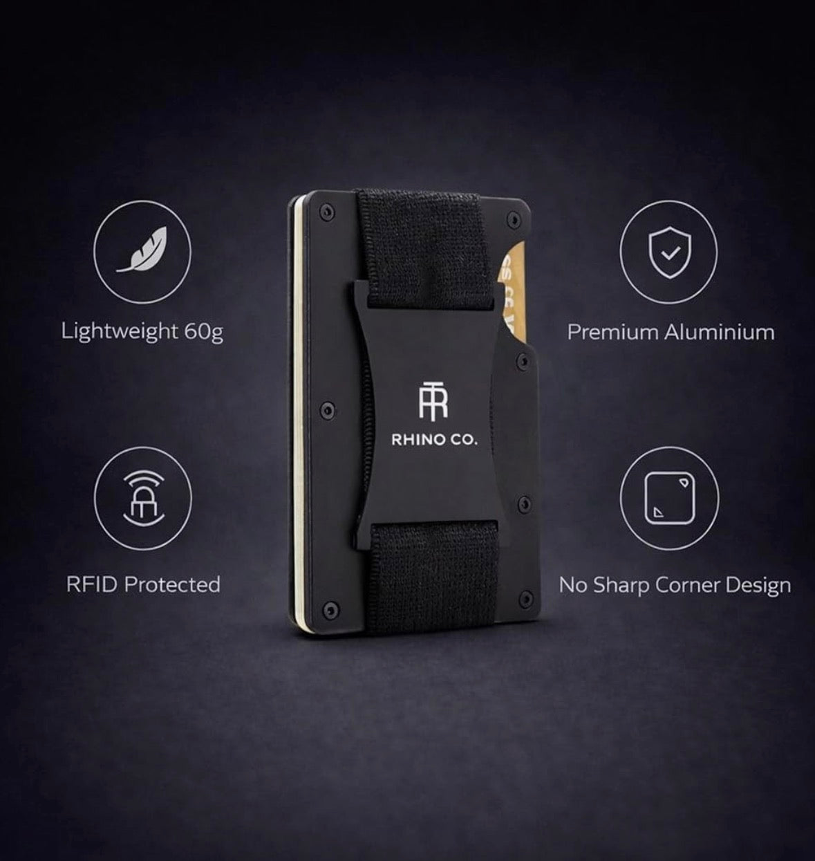 Strap Wallet – Black