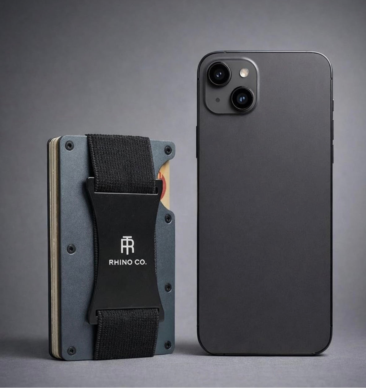 Strap Wallet – Gun Metal Grey