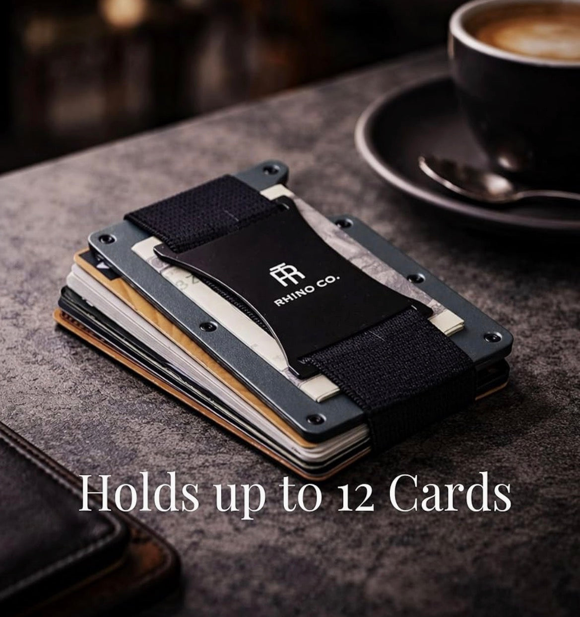 Strap Wallet – Gun Metal Grey
