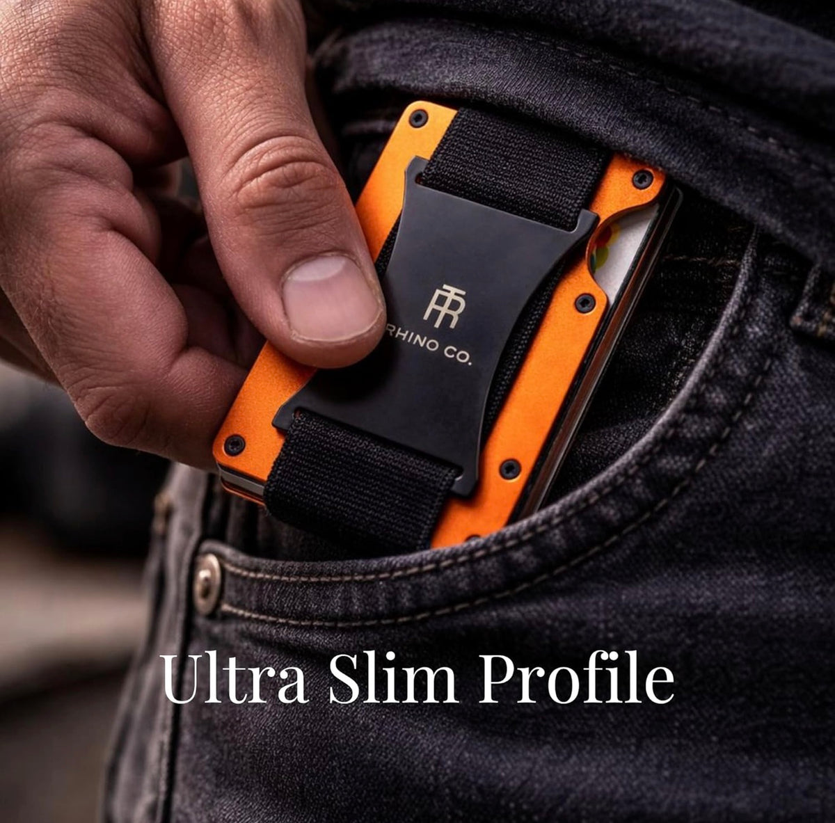 Strap Wallet – Burnt Orange