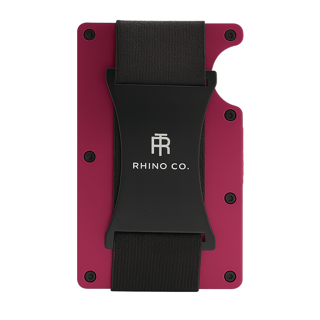 Midnight Plum Strap Wallet