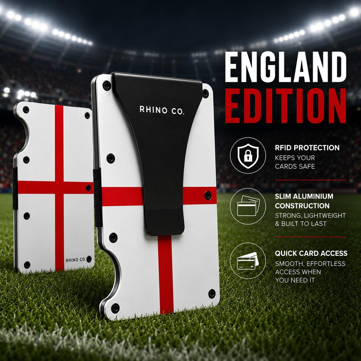 Clip Wallet – England Edition