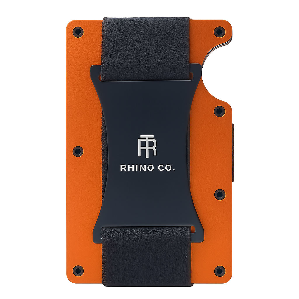 Burnt Orange Strap Wallet